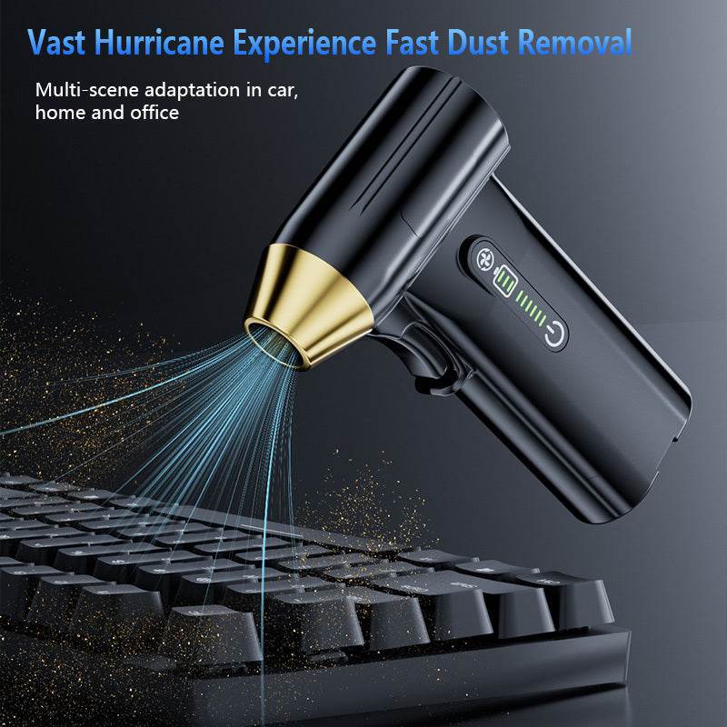 1pc Portable Turbine Violent Fan-130000 RPM, Handheld Super Powerful Snow Remover, BBQ Charcoal Starter, Suitable for Keyboard, Chassis, Outdoor, Car Interior - Quality Shopping Centre