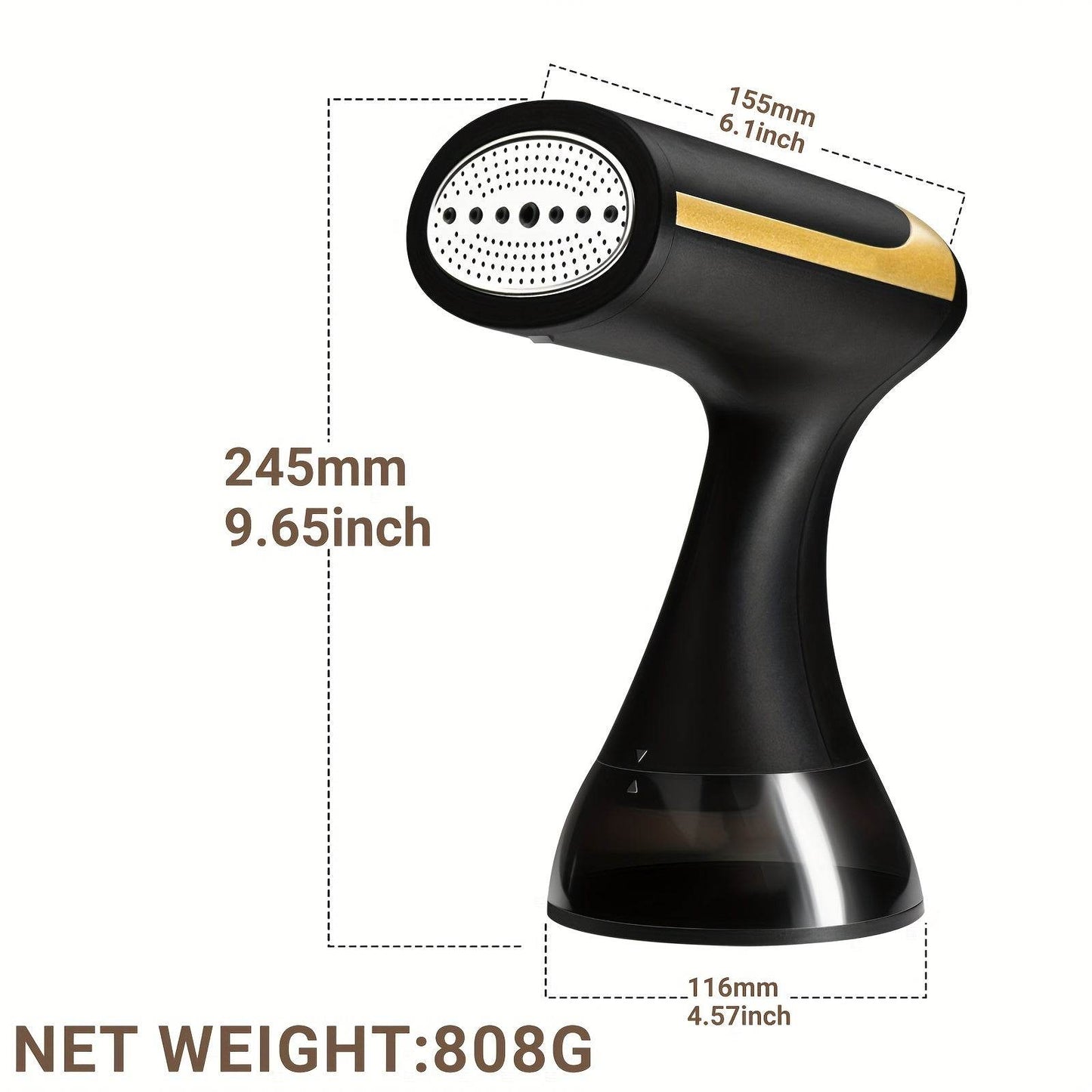 2024 New Household Appliances: 1500W Portable Garment Steamer for Ironing Clothes - Quality Shopping Centre