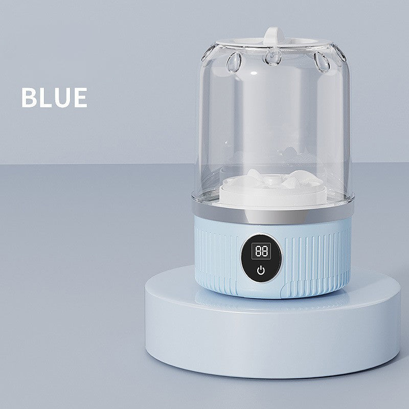 Mini machine à laver pour sous-vêtements, petite, sans fil et portable