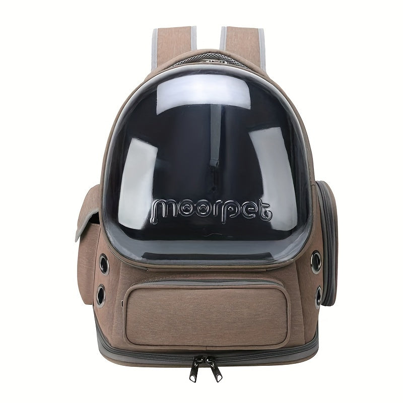 Transparent Cat Carrier - Outdoor Travel Backpack for Cats & Small Dogs, Breathable Pet Supplies - Quality Shopping Centre