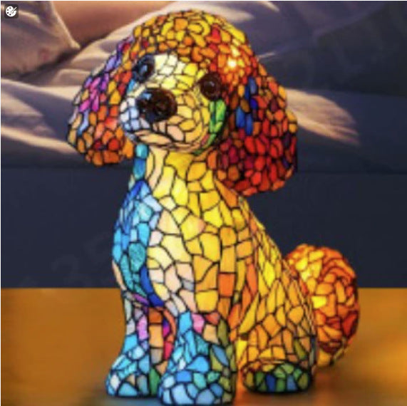 Teckel Lamp - Bigfoot Lamp Hars Standbeeld LED Decoratieve Verlichting