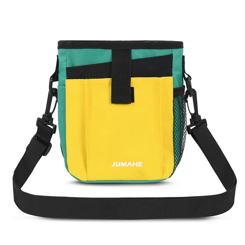 Portable Dog Training Treat Bag Large Capacity Pet Reward Waist Bag Multi-functional Puppy Snack Bag with Waste Bag Dispenser