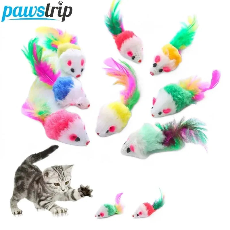 Fleece Mouse Cat Toys