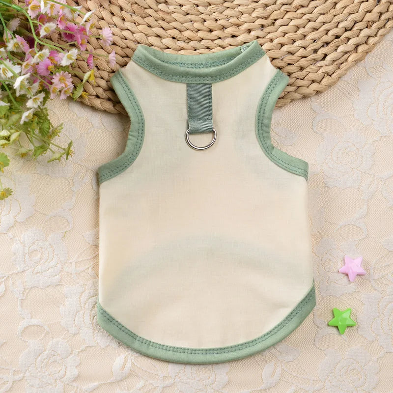 Summer Pet Dog Vest BreathableDog Clothes Thin Puppy T-Shirt Chihuahua Bichon Clothing Dog Accessories