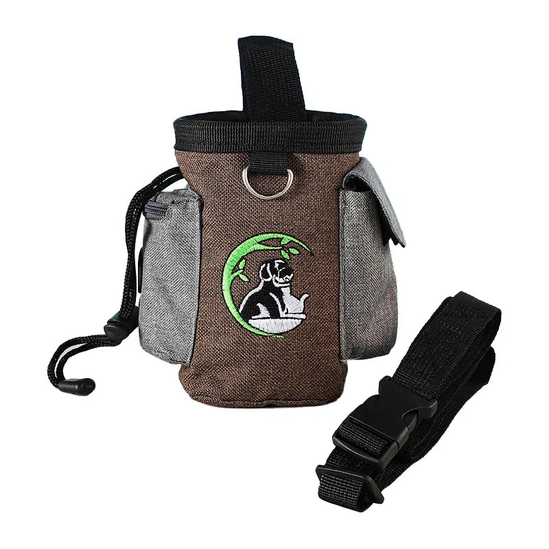 Portable Pet Training Waist Bag Puppy Training Treat Outdoor Puppy Reward Waist Bag Pet Snack Food Container Dog Accessories