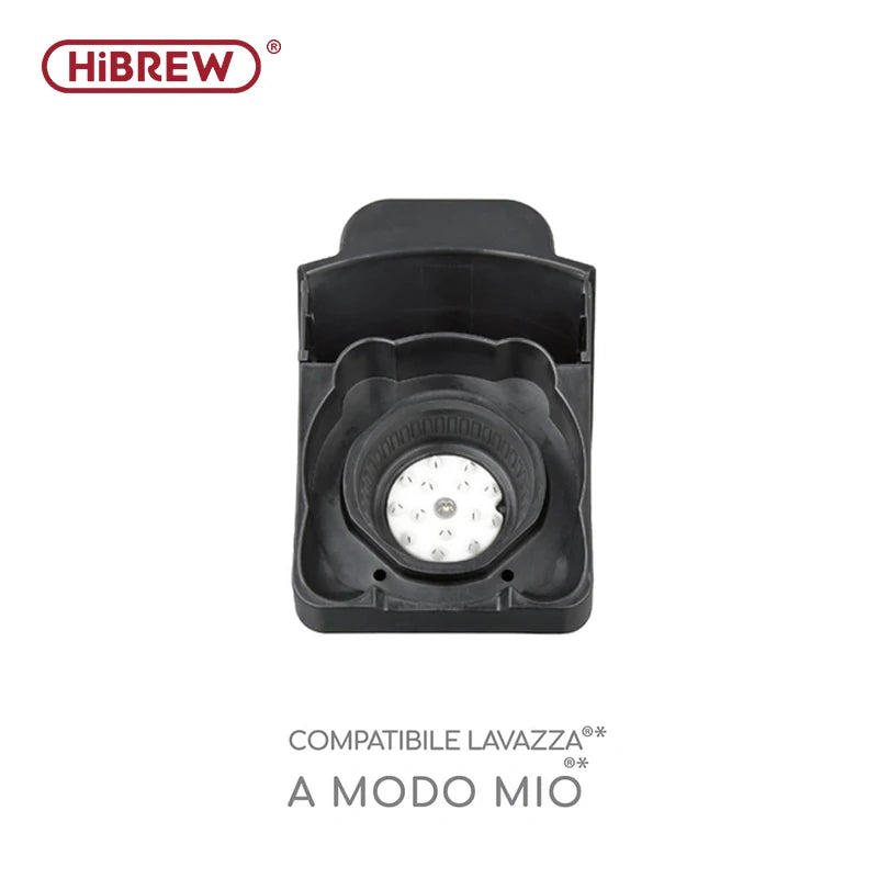HiBREW H1A Coffee Machine Capsule adapter system parts for lavazza blue or lavazza modo mio or ESE pod(44 mm) or Caffitaly