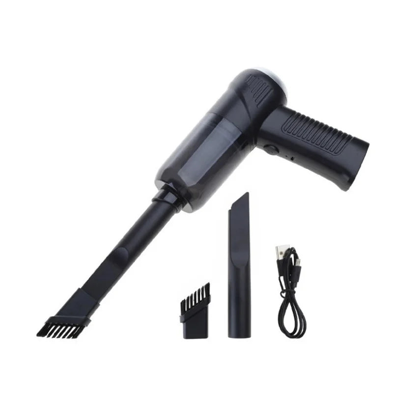 Aspirateur de voiture sans fil 2 900 000 PA, faible niveau sonore, 2 en 1 soufflage et aspiration, nettoyeur intégré pour poils d'animaux et dépoussiéreur domestique 2026