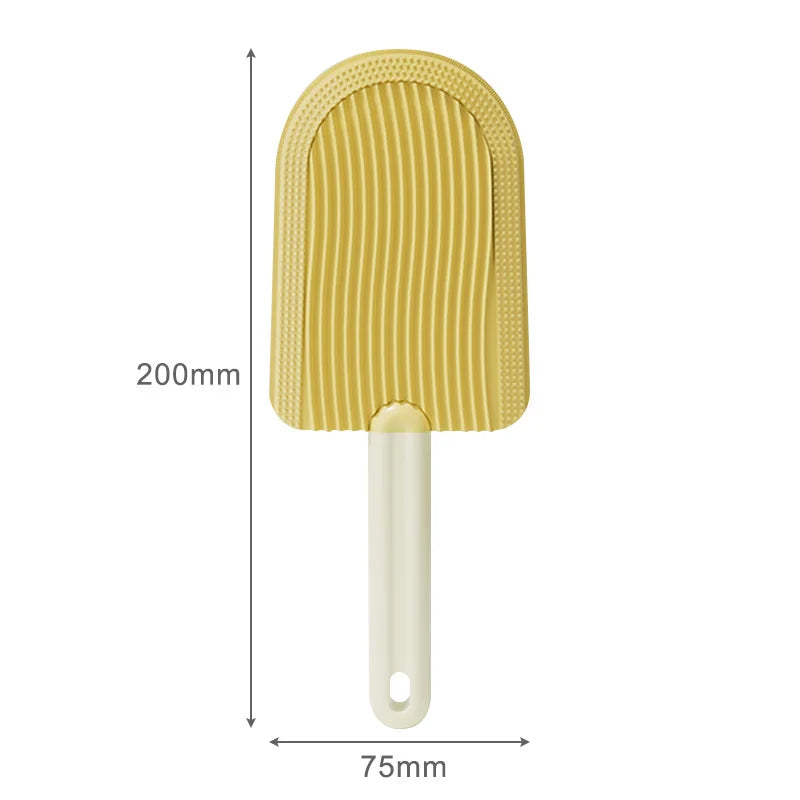 Reusable Pet Cat Comb Double-side Pet Hair Remover Household Cleaning Comb Kitten Grooming Brush Pet Massage Comb Pet Supplies