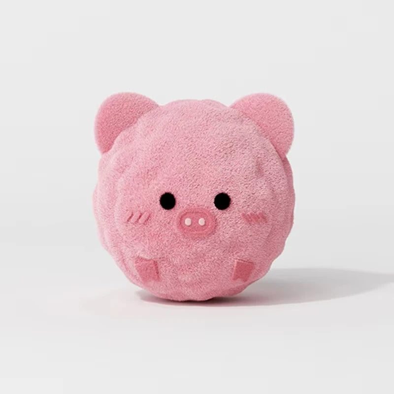 Plush Squeaky Dog Toy for Small Medium Dogs Soft Animal Shape Puppy toy Interactive Pet Toy with TPR Inner Ball Dog Accessories