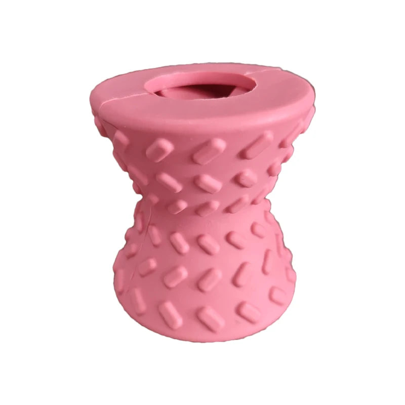 Rubber Durable Dog Chew Toys Interactive Pet Leaking Food Toys for Small Large Dogs Bite Resistant Puppy Tooth Cleaning Toy