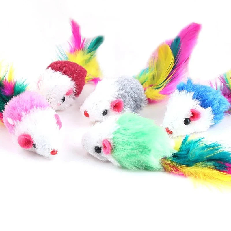 Fleece Mouse Cat Toys