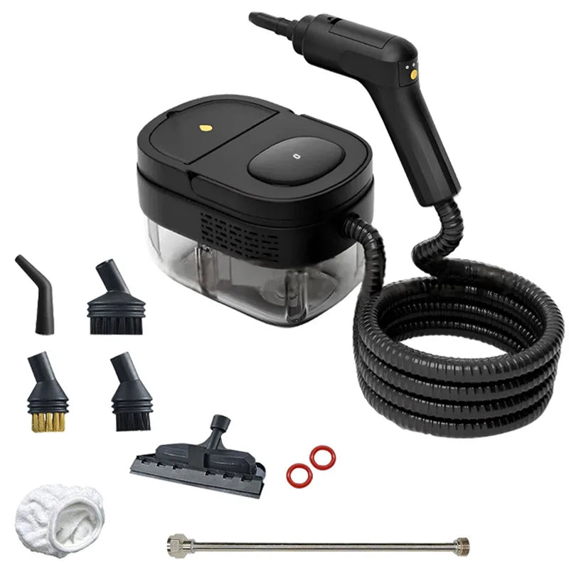 Handheld Steam Cleaner 2500W Multifunctional High-temperature Sterilization and Disinfection Steam Cleaner 1600ML for Car & Home