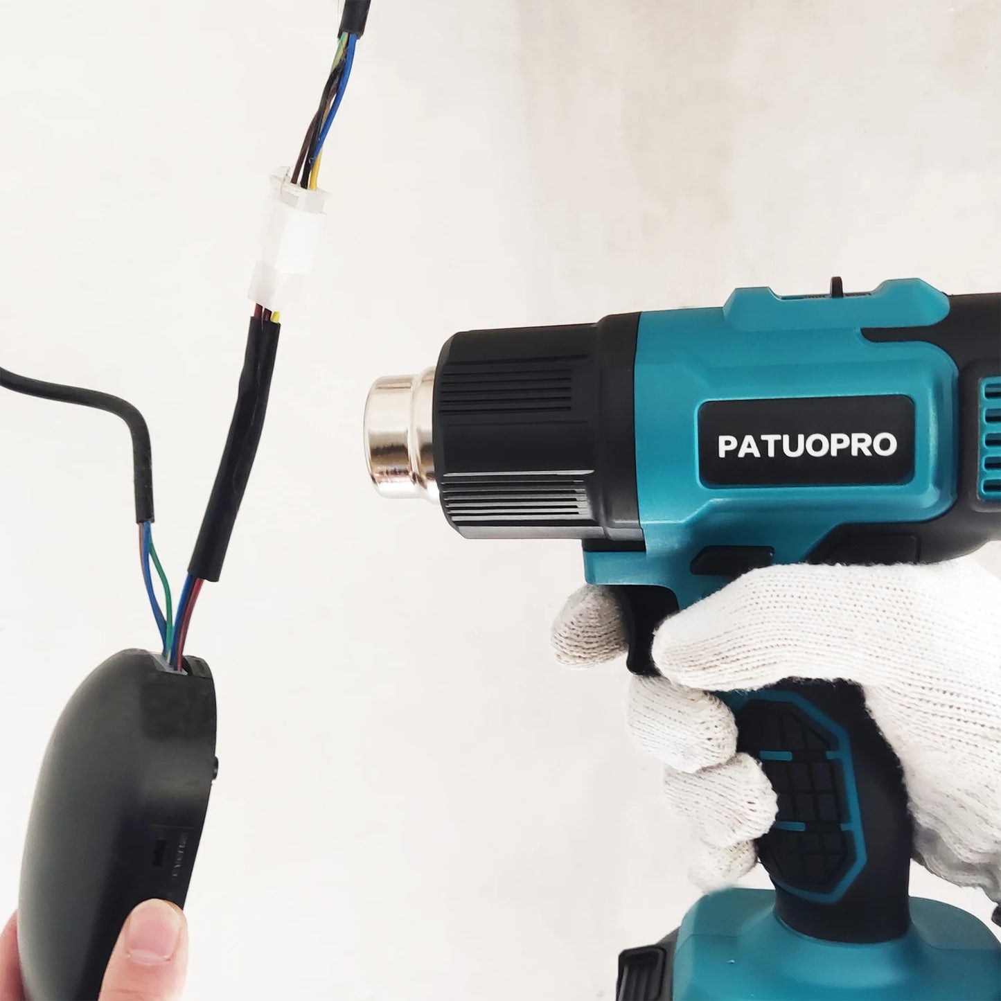 Cordless Heat Gun - Adjustable Handheld Electric Hot Air Gun Industrial Fit for Makita 18V Battery (No Battery Included) - Quality Shopping Centre