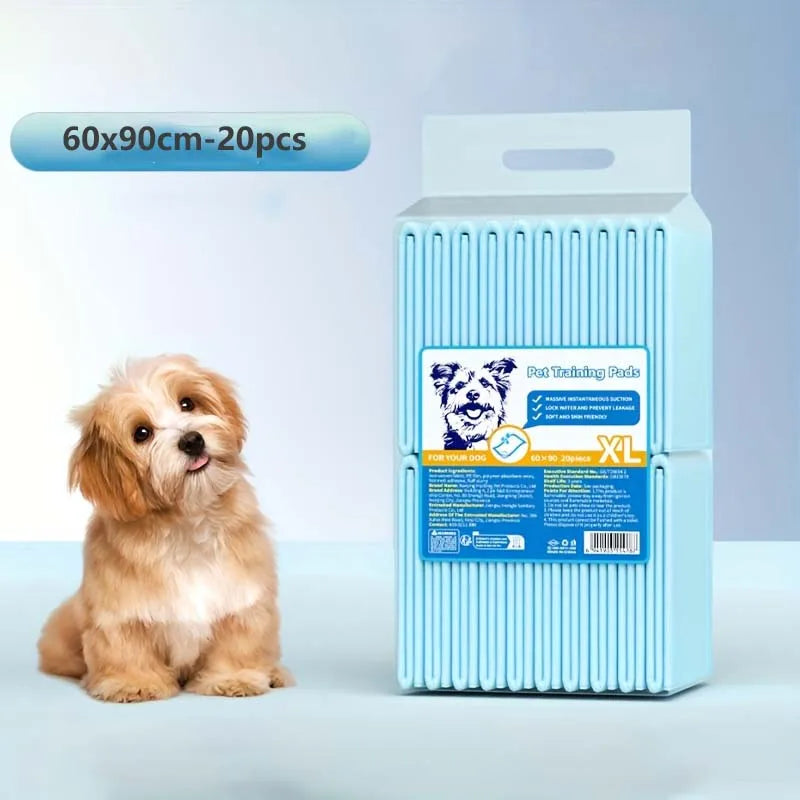 Absorbent Pet Diape Thickened Puppy Training Pads Cat Dog Pee Pads Leak-Proof Pet Urine Mat Quick Dry Pet Supplies