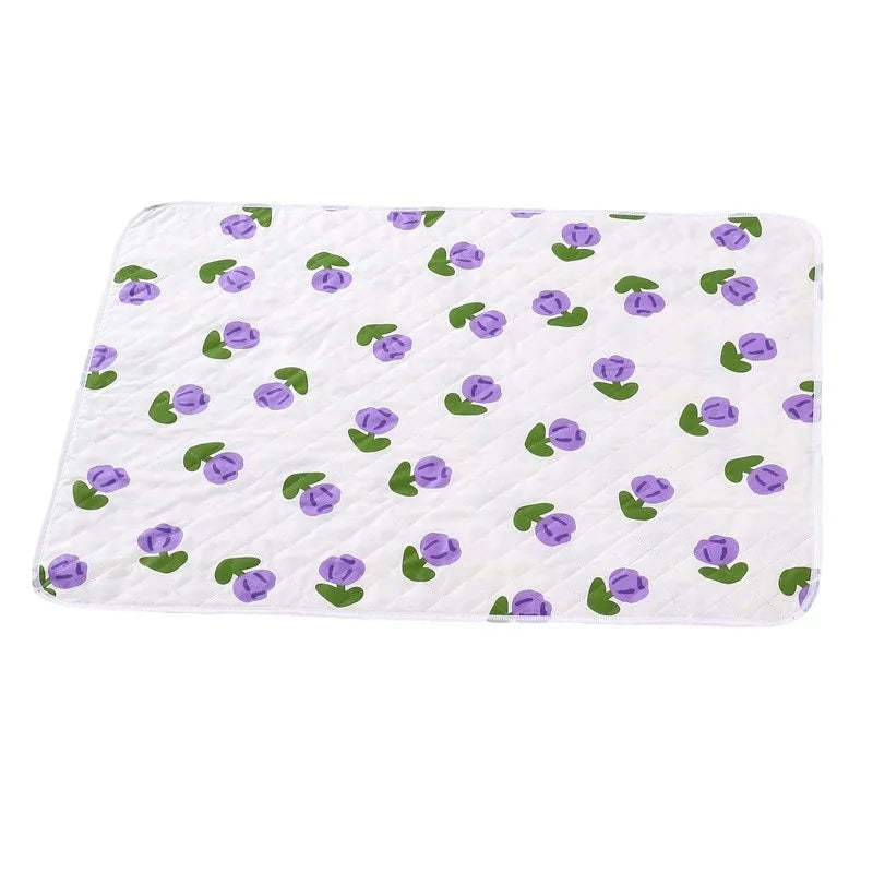 Washable Pet Mattress Reusable Dog Care Mats Non-slip Absorbent Puppy Cat Training Diaper Mat Suit for Bed Car Seat Sofa
