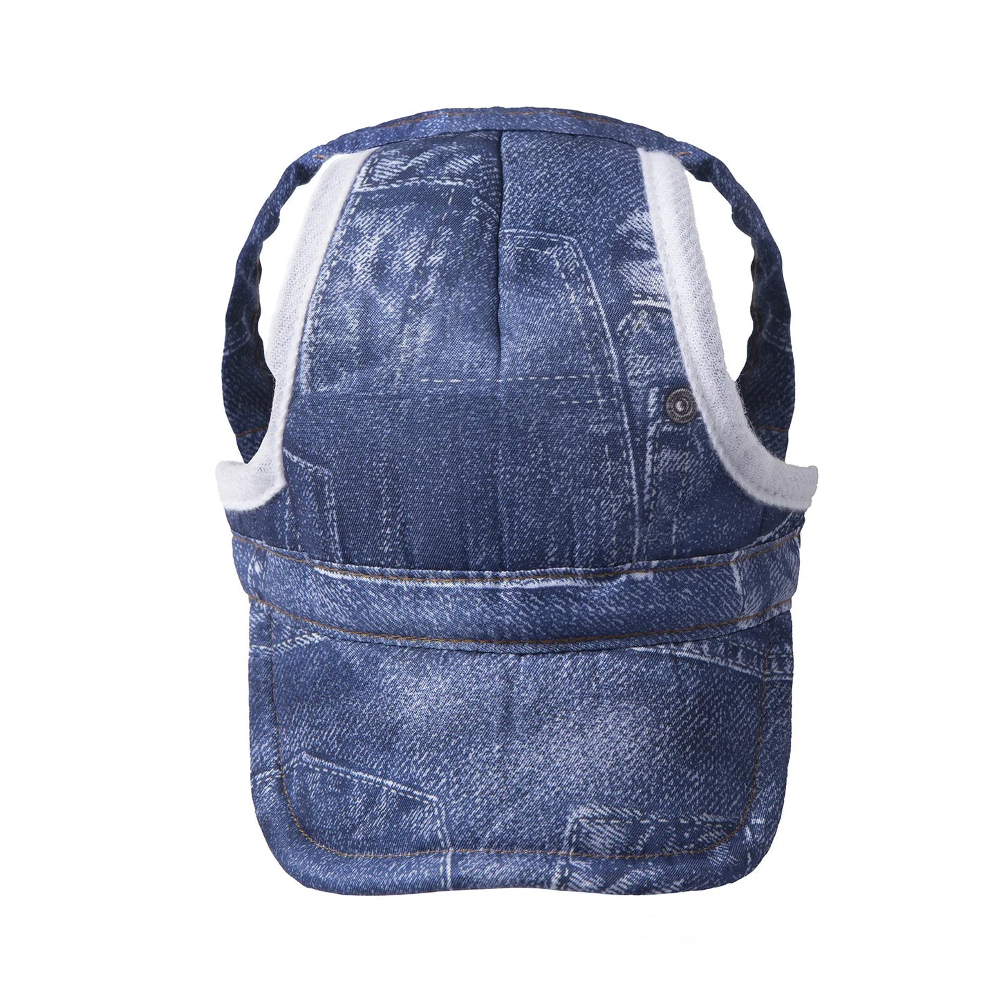Adjustable Pet Dog Baseball Cap Dog Sunscreen Hat with Ear Holes Outdoor Pet Cap for Dogs Puppy Hat Dog Accessories