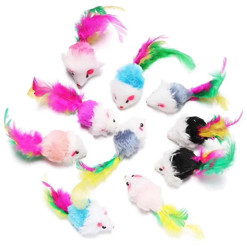 Fleece Mouse Cat Toys