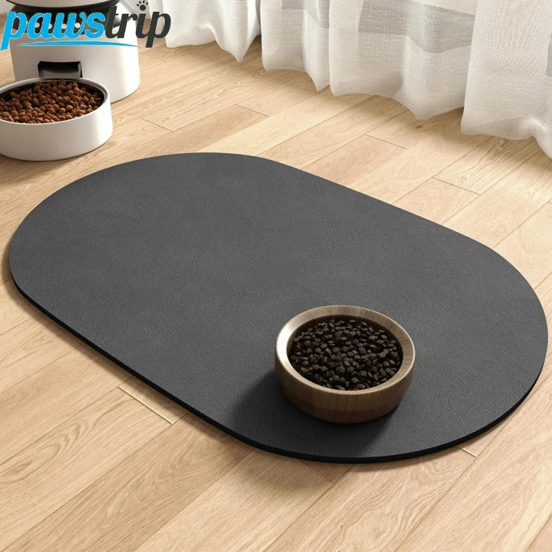 Absorbent Oval Feeding Mat
