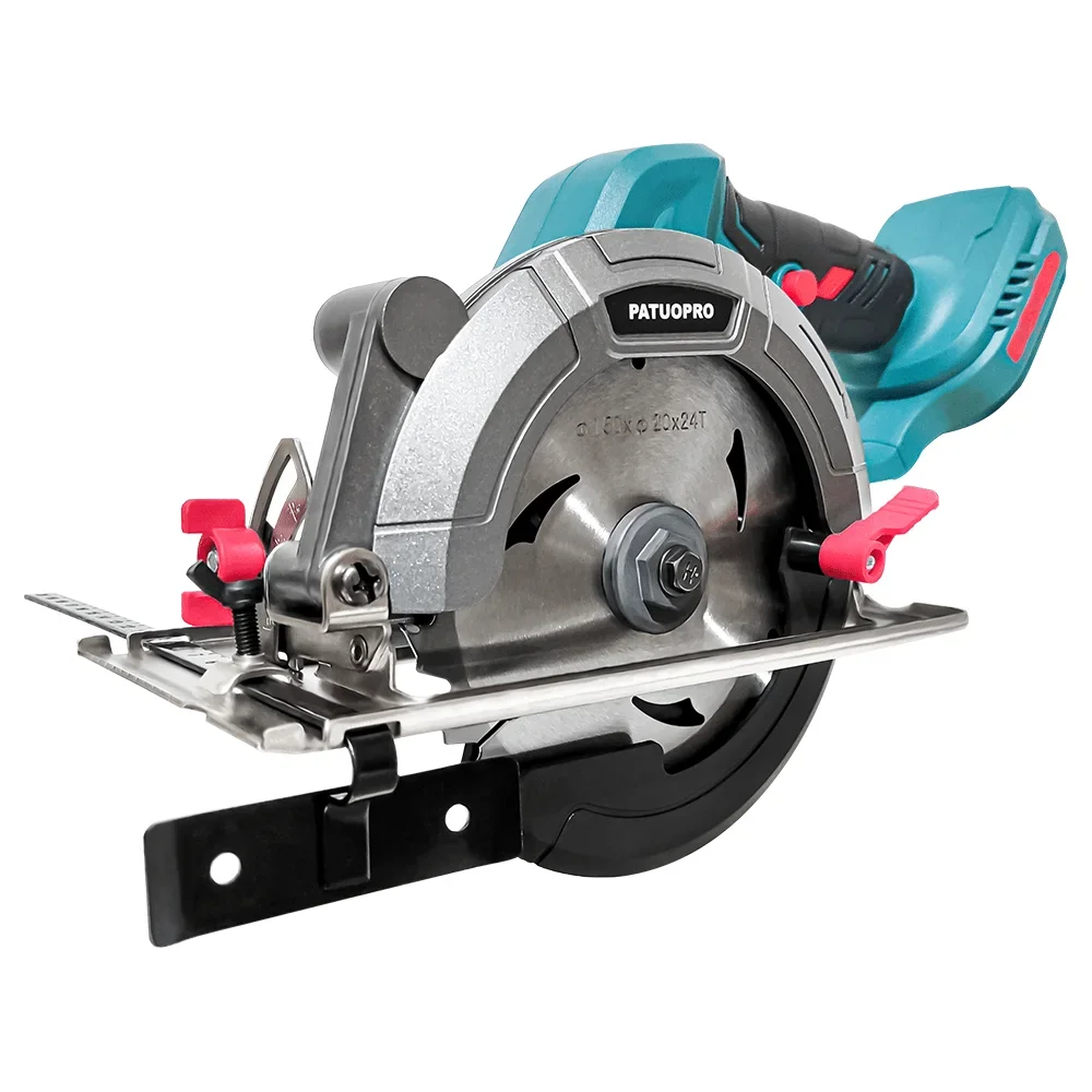 150mm Borstelloze Elektrische Cirkelzaag 6-Inch Snoerloze Handbediende Verstelbare Elektrische Zaag Houtsnijmachine voor Makita 18V Accu