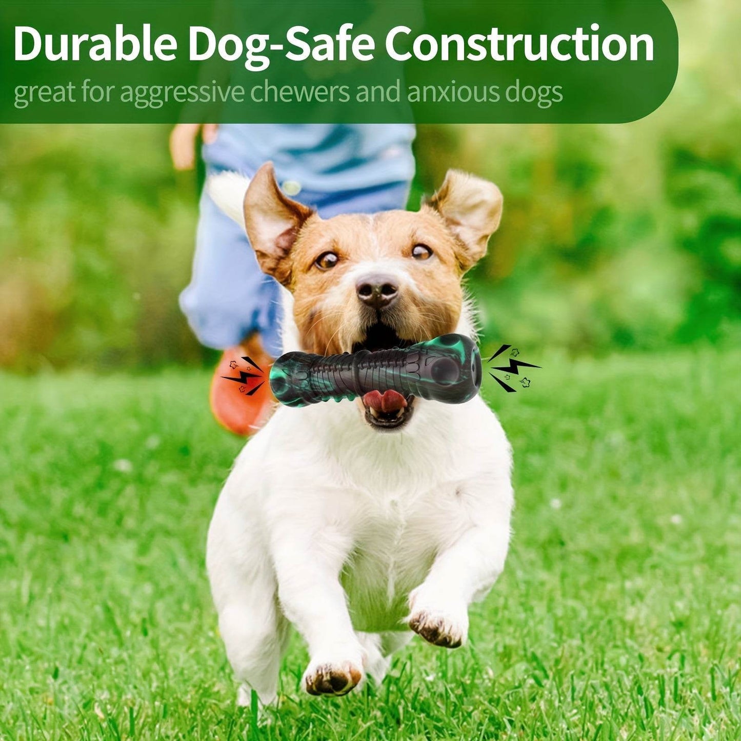 Dog Toys, Indestructible Tough Squeaky Dog Chew Toy Toothbrush Dental Care Supply - Quality Shopping Centre