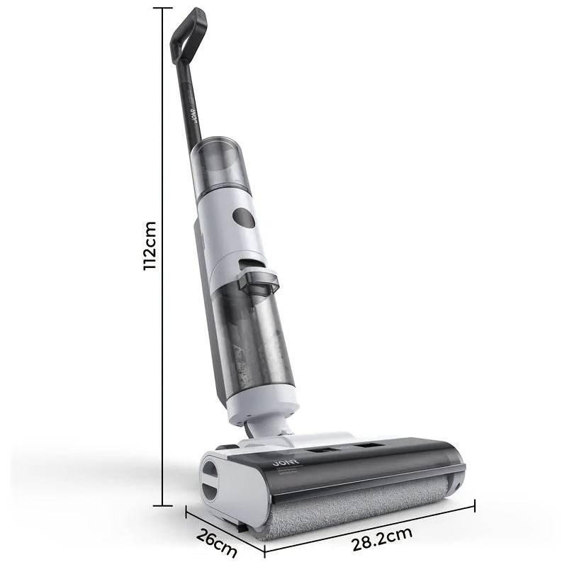 JONR ED12 Wet Dry Vacuum Cleaner Cordless Hard Floor Vacuum And Mop Combo - Lightweight, Self Propelled, One-Step Auto Cleaning & Edge To Edge Cleaning For Home - Quality Shopping Centre