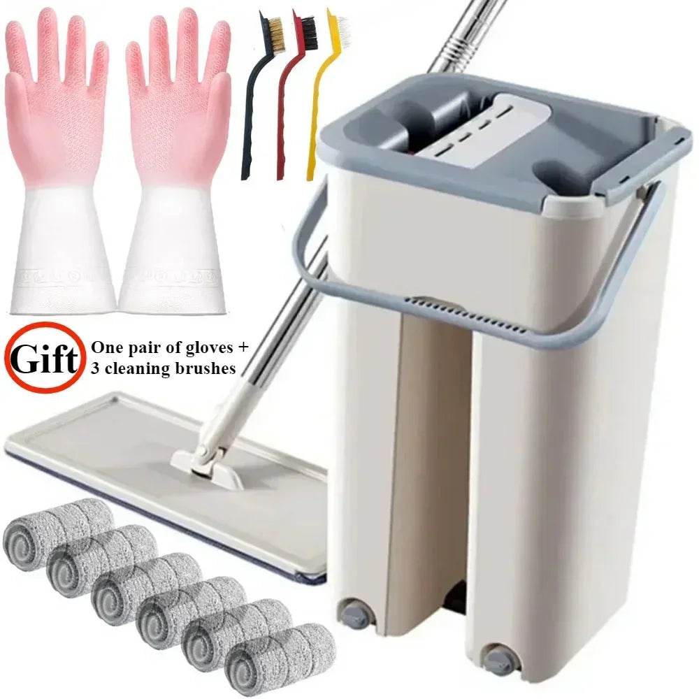 Squeeze Mops Bucket Wring Cleaning for Wash Floor Up Lightning Offers Practical Home Wiper Kitchen Window Dry Wet I Use Smart - Quality Shopping Centre