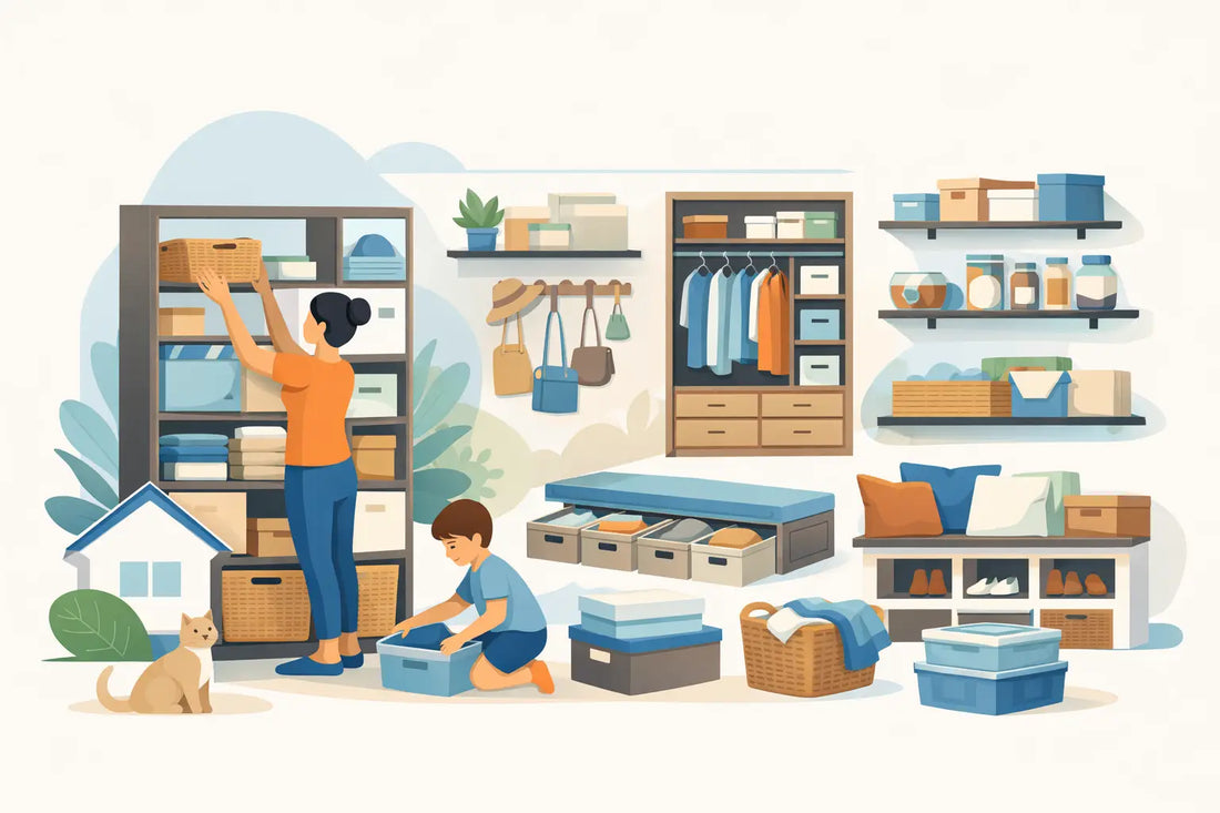 Home Storage Solutions Guide for Busy Homes