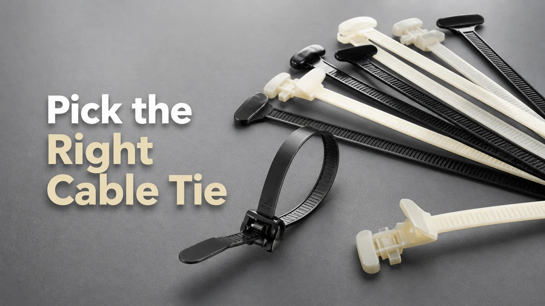 Nylon Cable Ties: How to Choose the Right Type