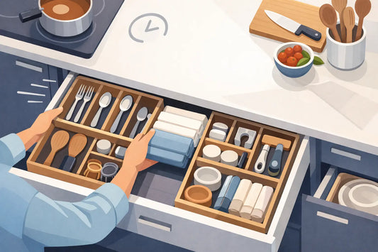 How to Organize Kitchen Drawers Fast