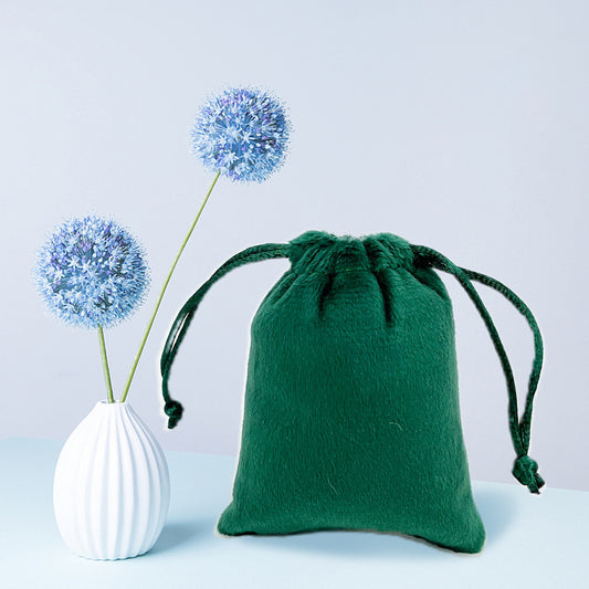 Pluche stoffen bundeltasje