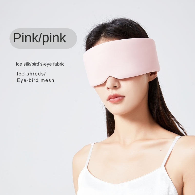 Slaapmasker voor volledige verduistering, kantoor, reizen en dutjes, alles-in-één oogbescherming