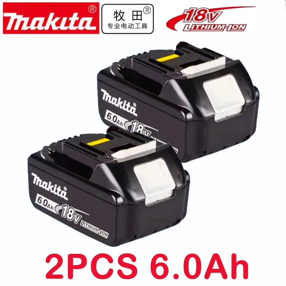 100%Original Makita 18V Rechargeable Power Tool Battery, Replaceable LED Lithium-ion, 6.0 Ah 18V LXT BL1860B BL1860BL1850 BL1830 - Quality Shopping Centre