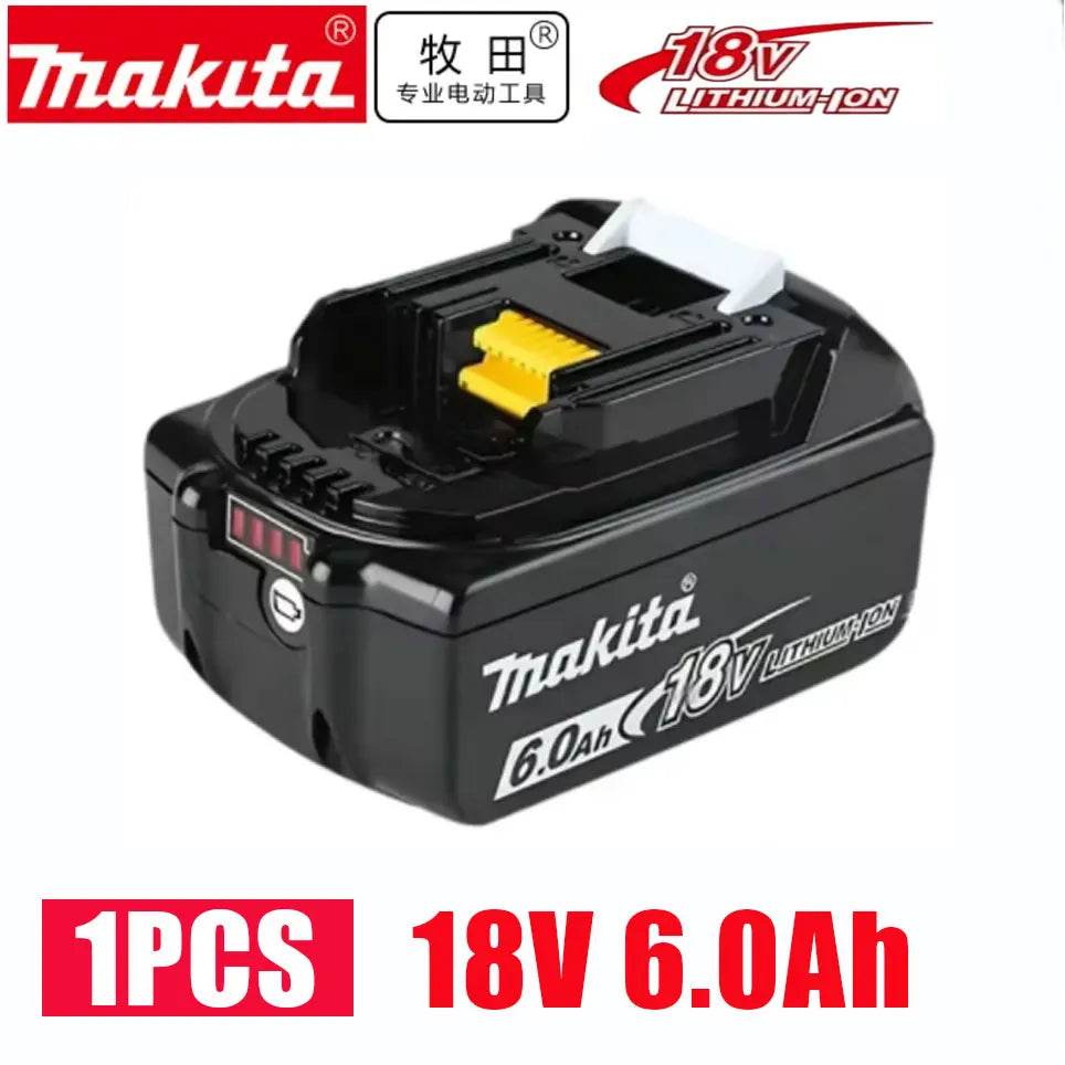 100%Original Makita 18V Rechargeable Power Tool Battery, Replaceable LED Lithium-ion, 6.0 Ah 18V LXT BL1860B BL1860BL1850 BL1830 - Quality Shopping Centre
