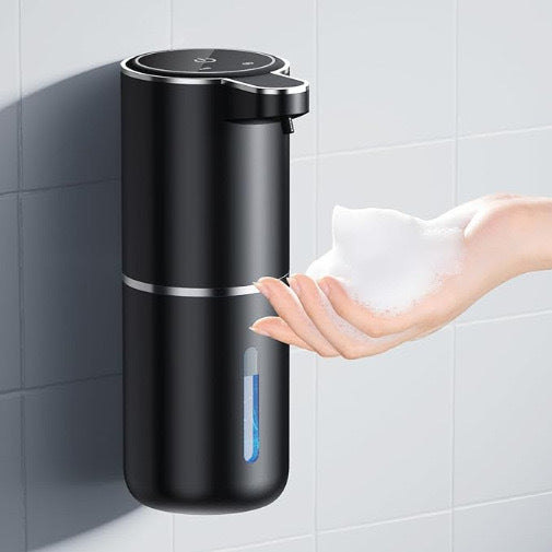Slimme automatische schuimzeepdispenser met sensor voor thuisgebruik - Elektrische vloeibare zeepdispenser met touchless-technologie