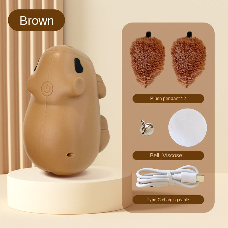 Smart Automatic Capybara Cat Toy Interactive Elevating Ball For Pets
