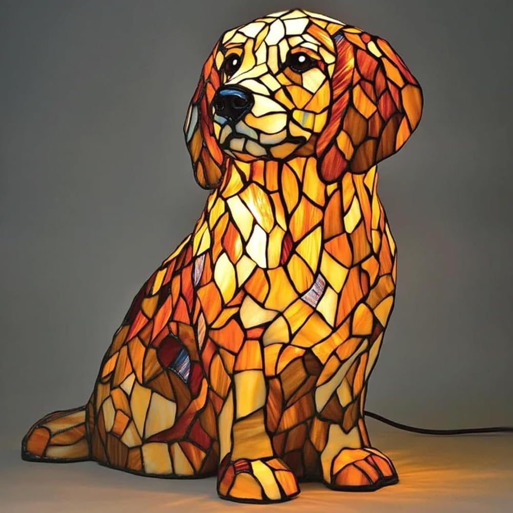 Teckel Lamp - Bigfoot Lamp Hars Standbeeld LED Decoratieve Verlichting