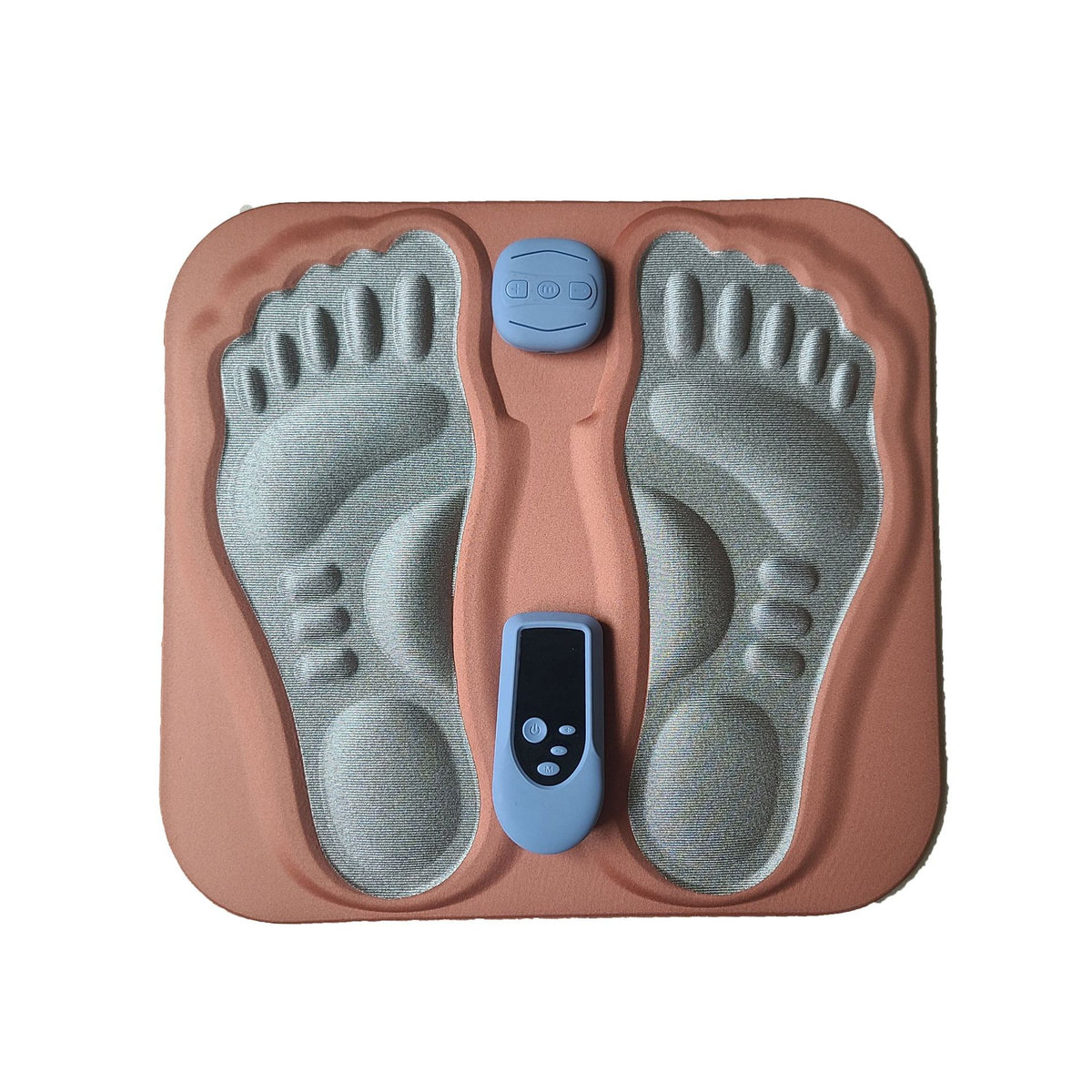 Coussin de massage intelligent pour pieds avec réflexologie 3D et thérapie par impulsions à micro-courants pour usage domestique - Masseur de pieds électrique pour la relaxation et le soulagement de la douleur