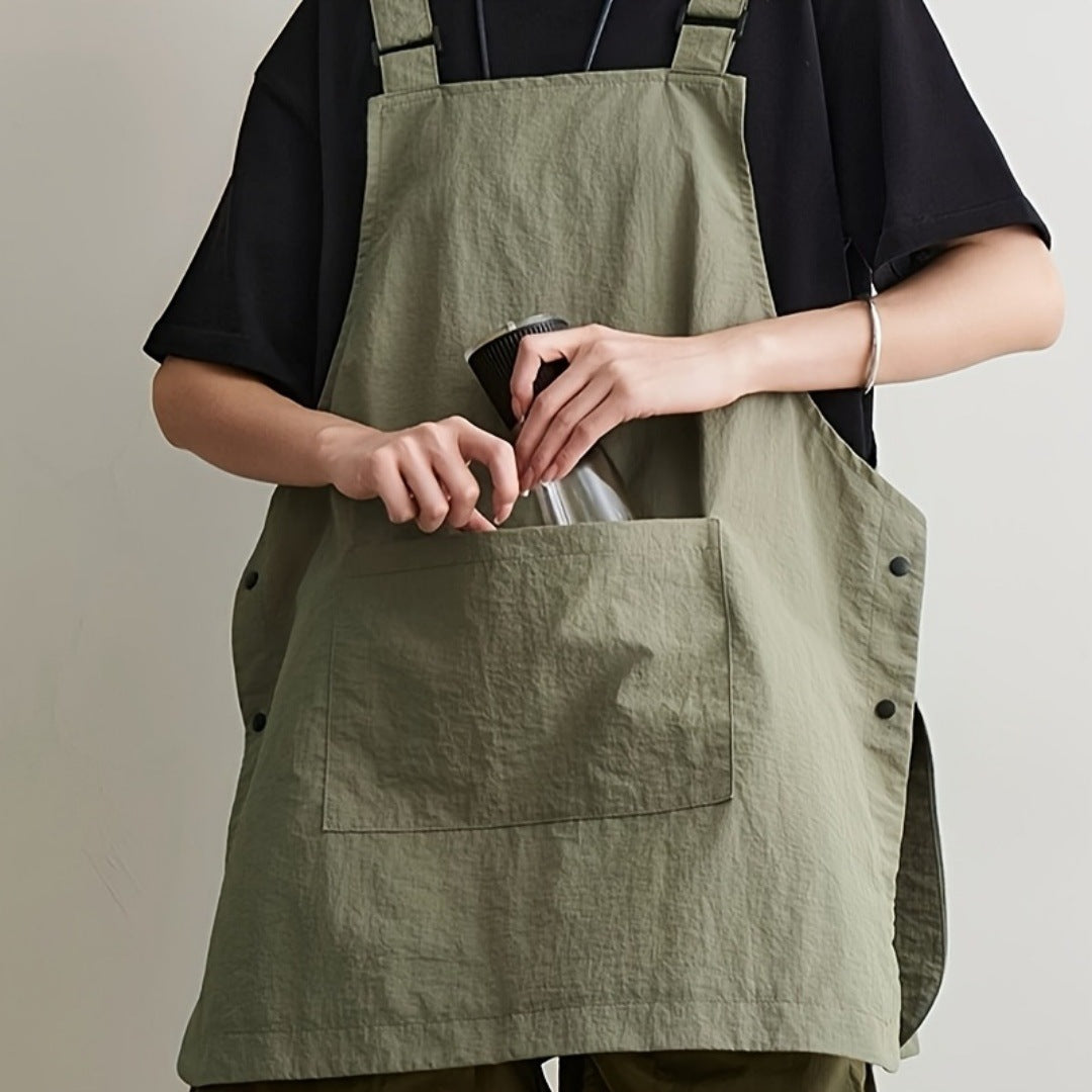 Waterbestendig unisex keukenschort voor thuisgebruik en in koffiezaken