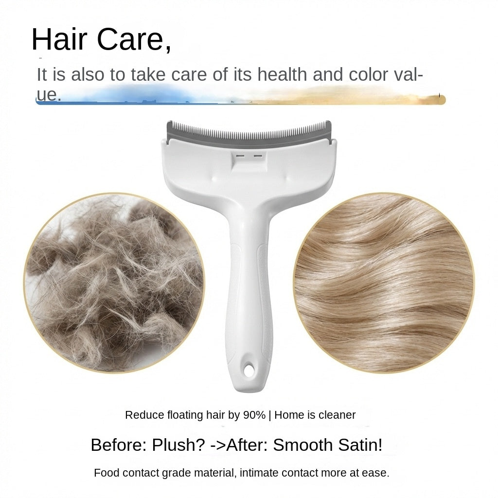 Large Cat Comb For Removing Loose Hair And Pet Undercoat Grooming Brush