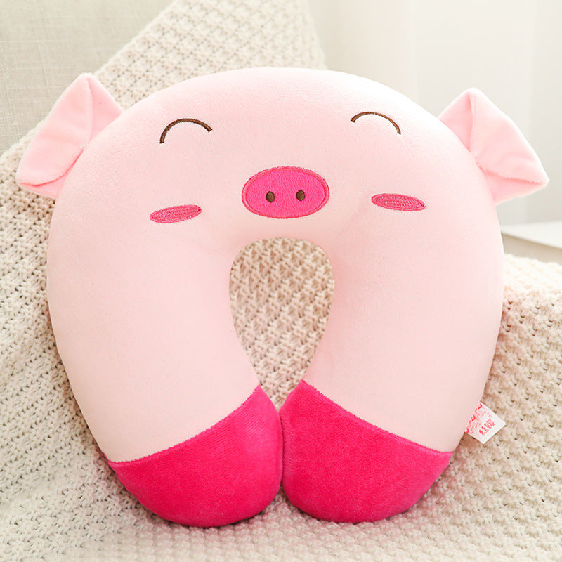 U-shaped Neck Pillow Travel Car Portable Office Nap Pillow for Neck Support