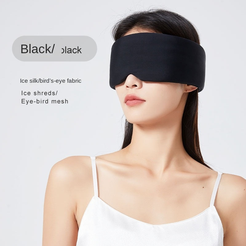 Slaapmasker voor volledige verduistering, kantoor, reizen en dutjes, alles-in-één oogbescherming