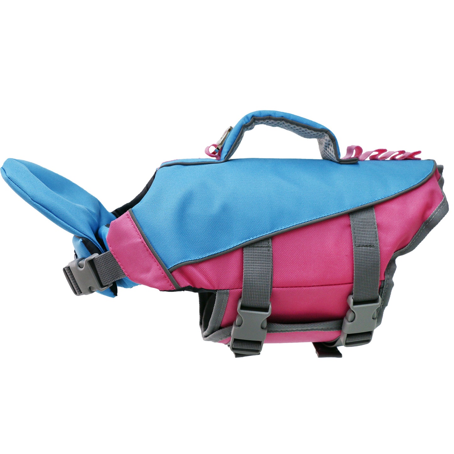 Reflective Dog Life Jacket Adjustable Pet Swimming Vest Safety Float