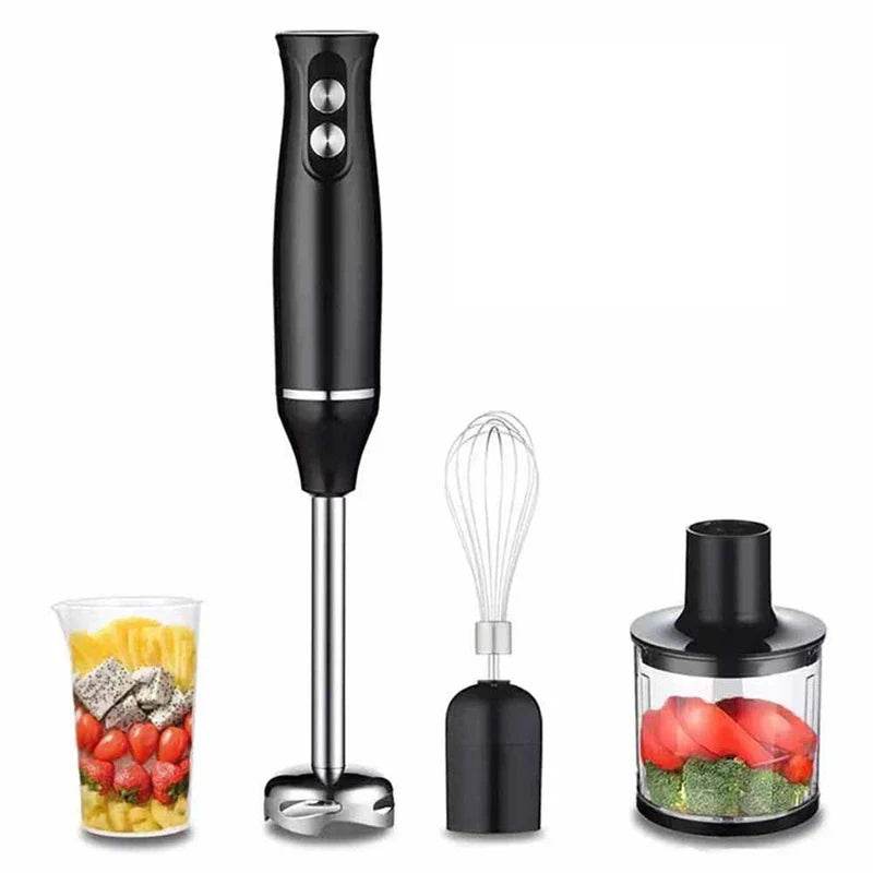 4 in 1 Electric Blender 500W Immersion Hand bag boxer Stainless Steel Ice Blades vegtable Meat Grinder mg Whisk Blender - Quality Shopping Centre