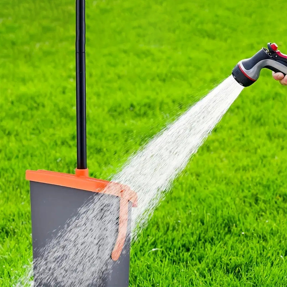 Lightweight Portable Dog Poop Picker with Trash Can Rake & Waste Holder - Heavy-Duty Waste Scooper for Easy Cleanup on Lawn, Grass, Dirt & Gravel - Quality Shopping Centre