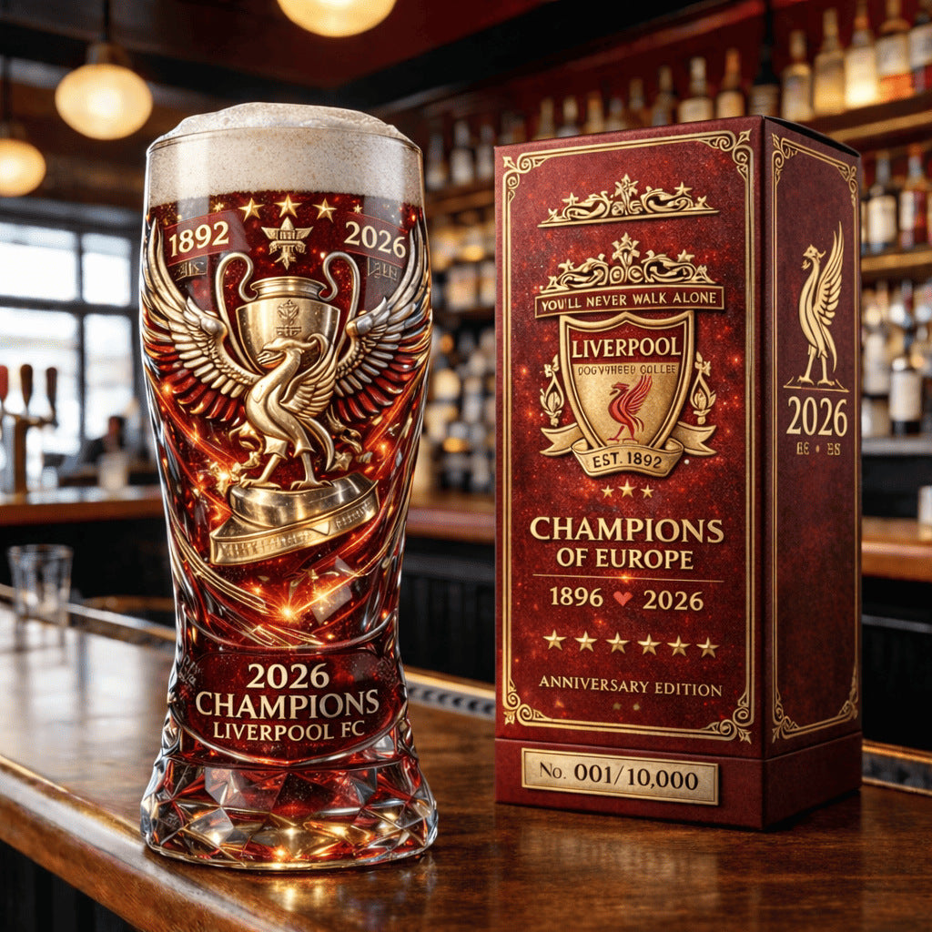Gekleurde glazen bierfles