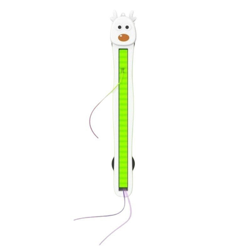 Auto Motion Flying Rope Cat Toy Durable Abs Design Interactive Fun