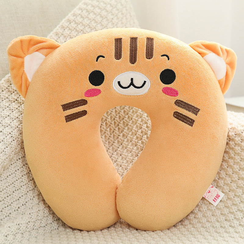 U-shaped Neck Pillow Travel Car Portable Office Nap Pillow for Neck Support