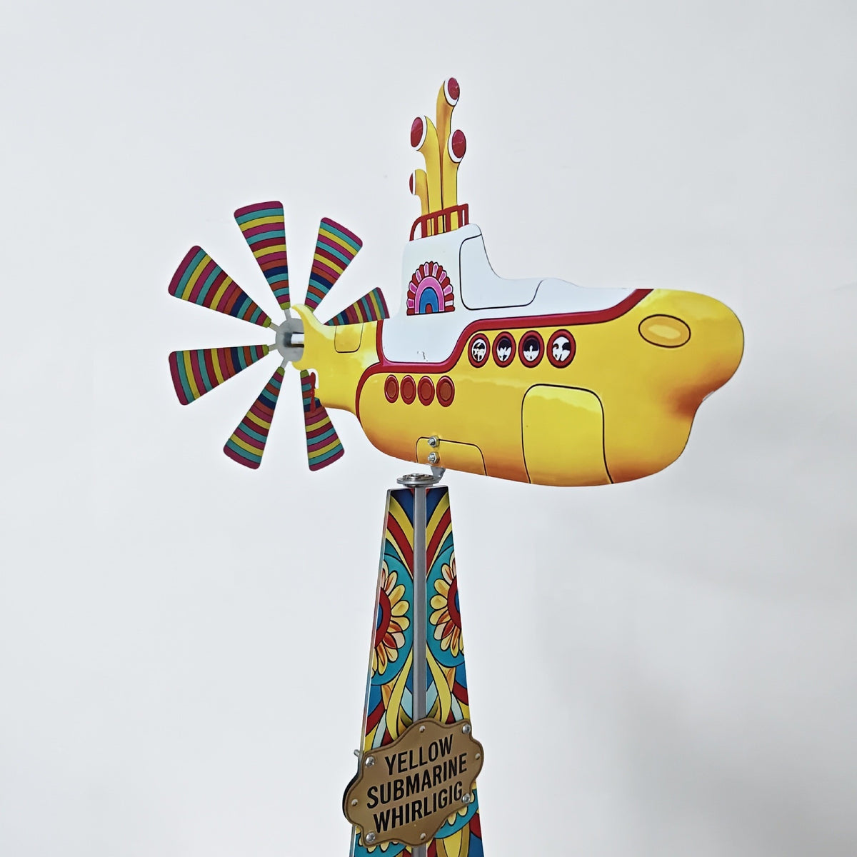 Metalen windmolen Pilot Snoopy voor in de tuin, tuindecoratie voor buiten