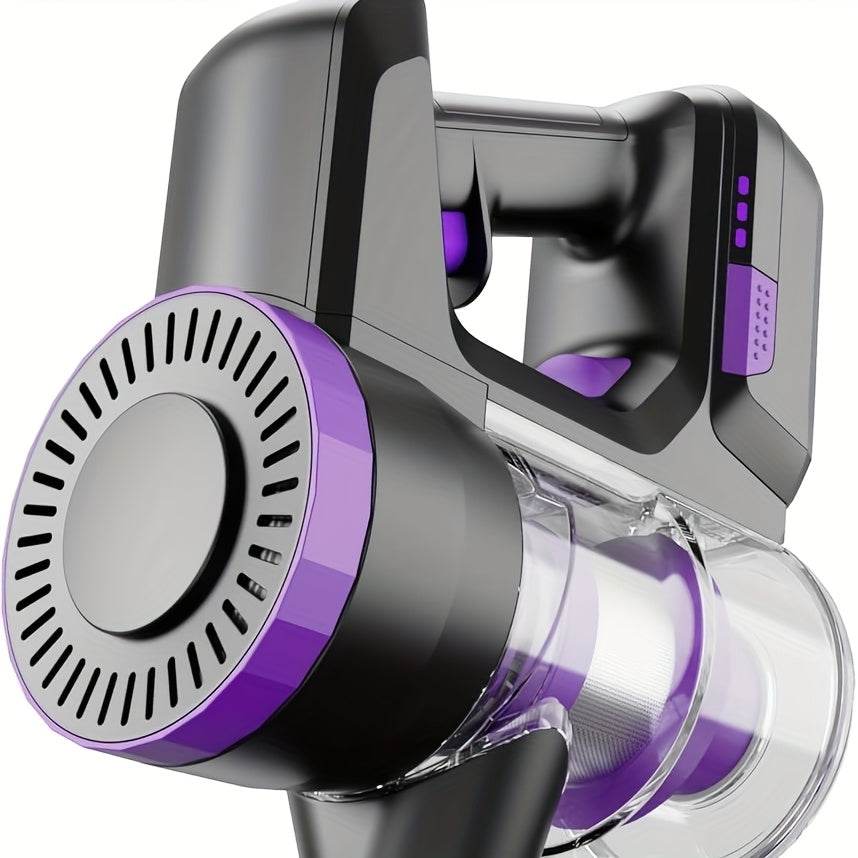 550W High Performance Cordless Vacuum Cleaner, 45000Pa, 7 Filtration, 4 Suction Modes, 1.6L Stick Vacuum Cleaner, 60 Minutes Extra Long Run Time, Suitable For Hard Floors/Carpets/Pet Hair [Energy Class A+++] - Quality Shopping Centre