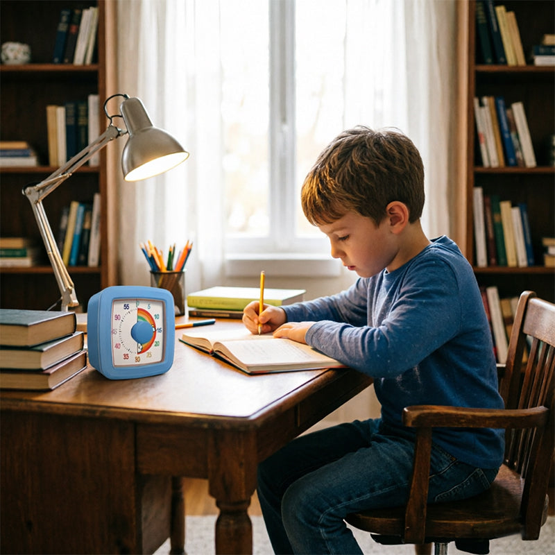 Yunbaoit Visuele Timer – Digitale Aftelklok met Nachtlampje voor Kinderen & Keuken